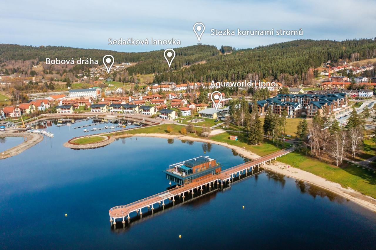 Apartament A121 Molo Lipno S Infrasaunou - Residence Koubek Lipno nad Vltavou Luaran gambar